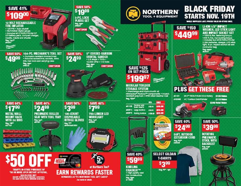 Northern Tool And Equipment Black Friday 2020 Ad Deals And Sales